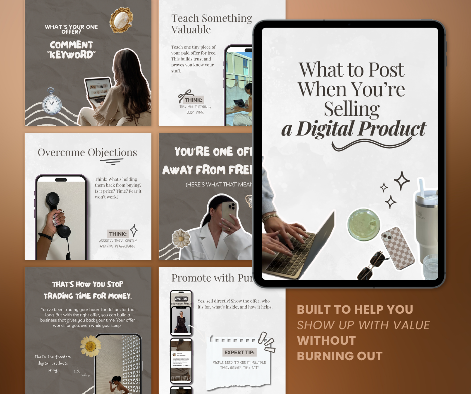 Plug & Post: 100 Done-For-You Carousels