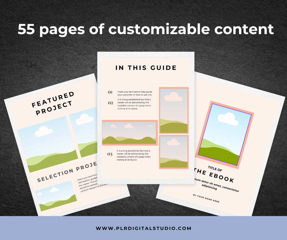 Ebook / Workbook Template
