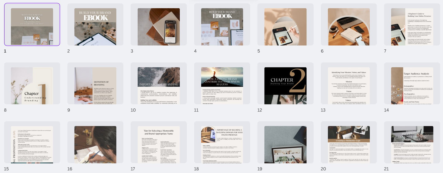 Build Your Brand Ebook