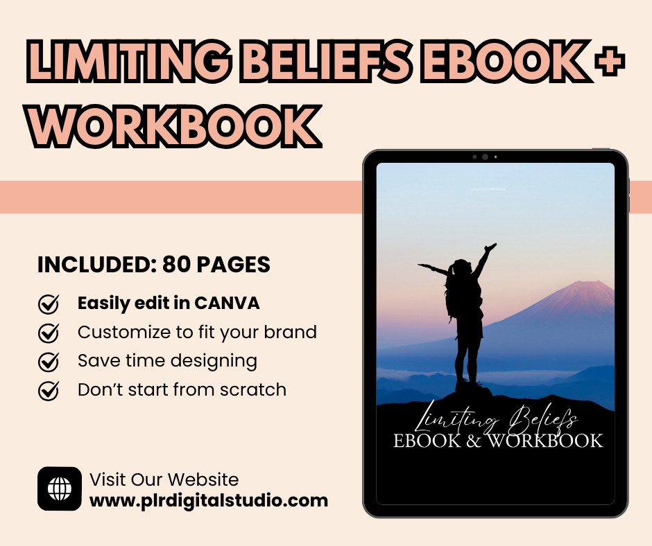 Limiting Beliefs eBook + Workbook (MRR)