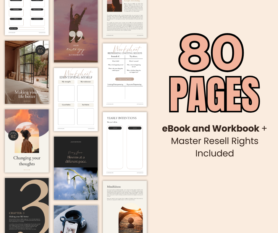 Limiting Beliefs eBook + Workbook (MRR)