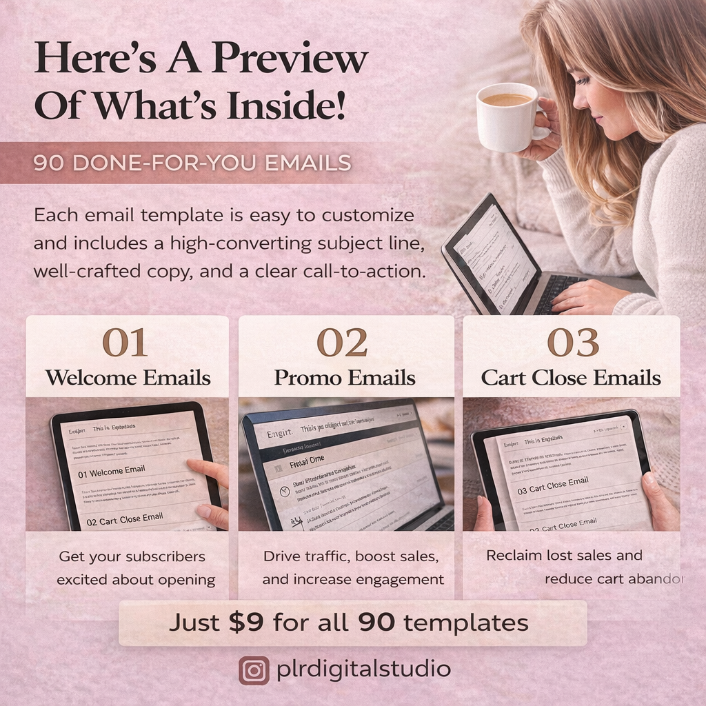 90 Email Marketing Templates