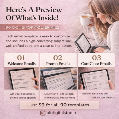 90 Email Marketing Templates