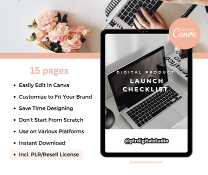 Digital Product Launch Checklist